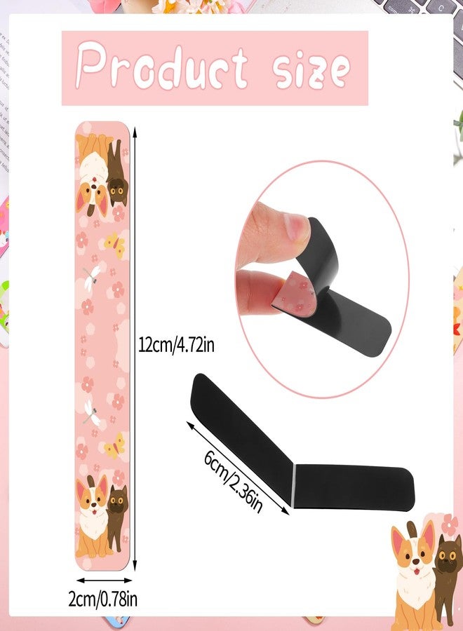 Prudiut 48 Pcs Magnetic Bookmarks Dogs Magnets Bookmark Clips Dog Party Favors Book Lovers Gifts Cute Book Marks for Reading Women Kids Christmas Stocking Stuffers Book Reading Accessories, 24 Designs (Dog) - Image 2